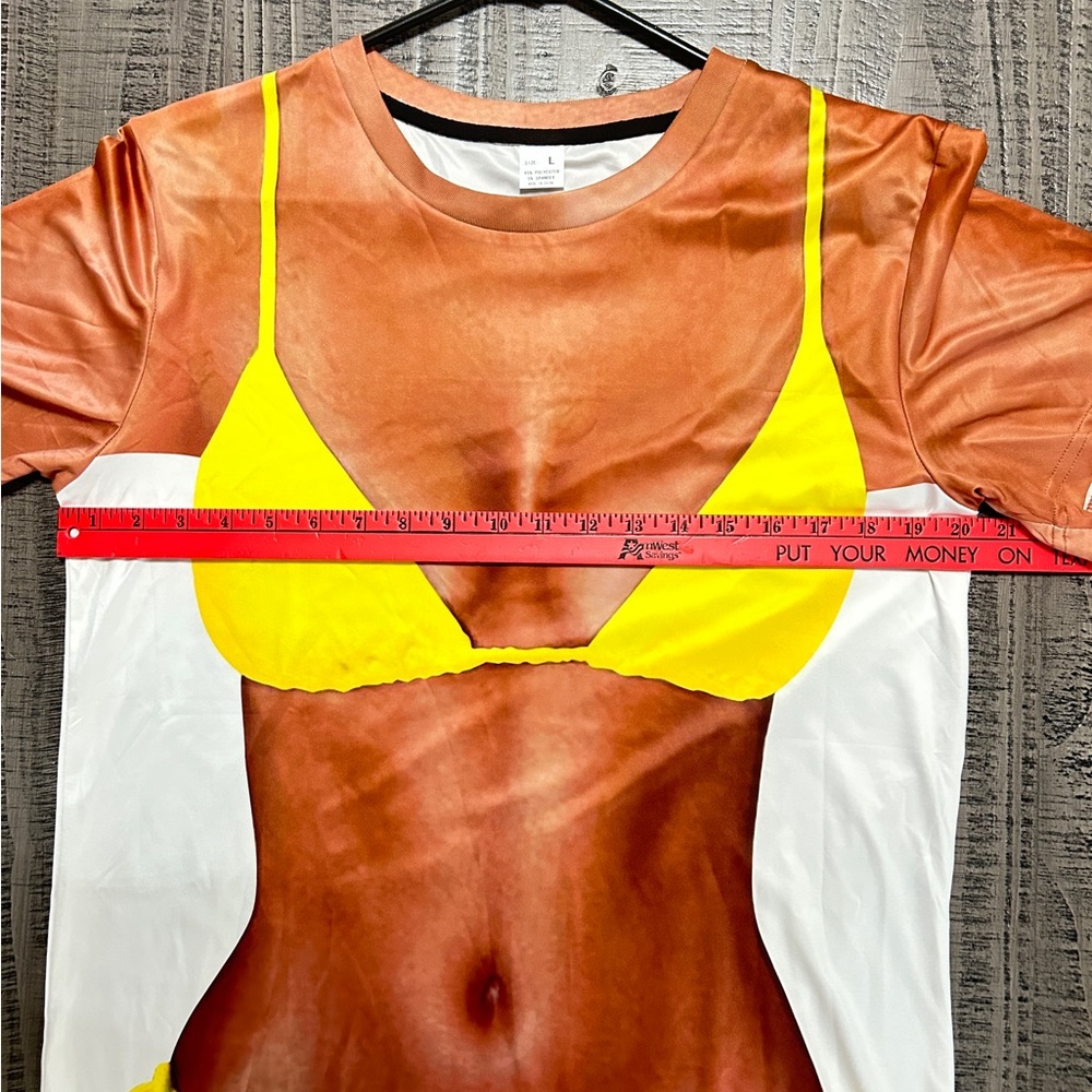 Yellow Bikini Graphic T-Shirt - Picture 4 of 6